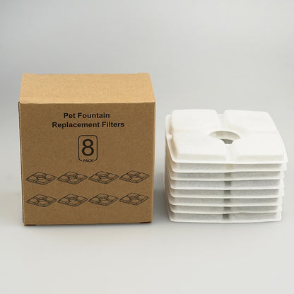 Universal Pet Fountain Filter – 3-Layer Carbon & Resin Cartridge